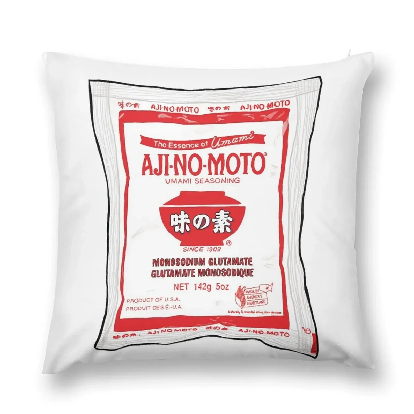 MSG Aji-no-moto umami seasoning Throw Pillow Sofa Pillow Cover autumn pillowcase pillow