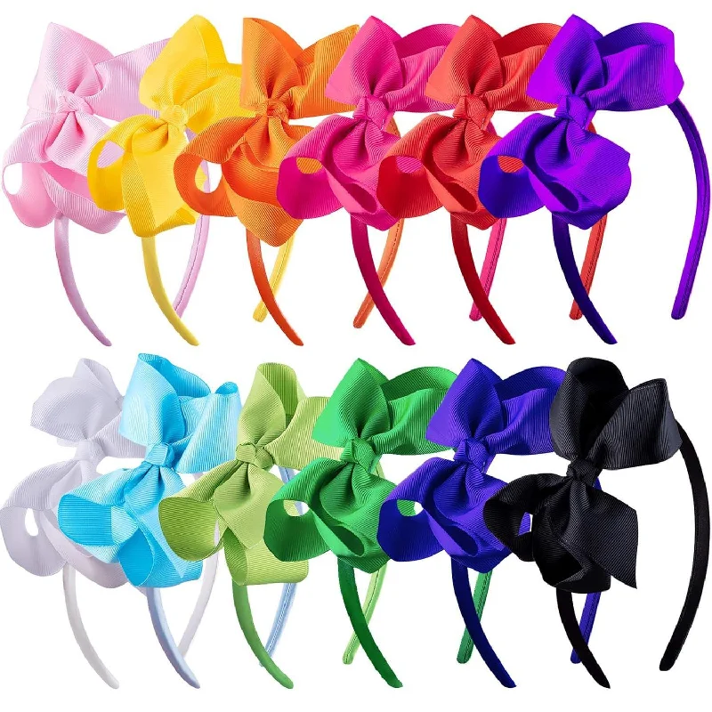 

120 Pcs Wholesale Classic Bubble Bow Scrunchie Girls Trendy Headwear