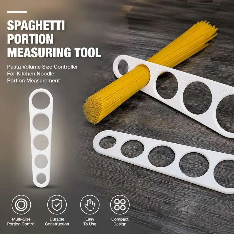 Spaghetti Portion Measuring Tool Pasta Volume Size Controller For Kitchen Noodle Portion Measurement
