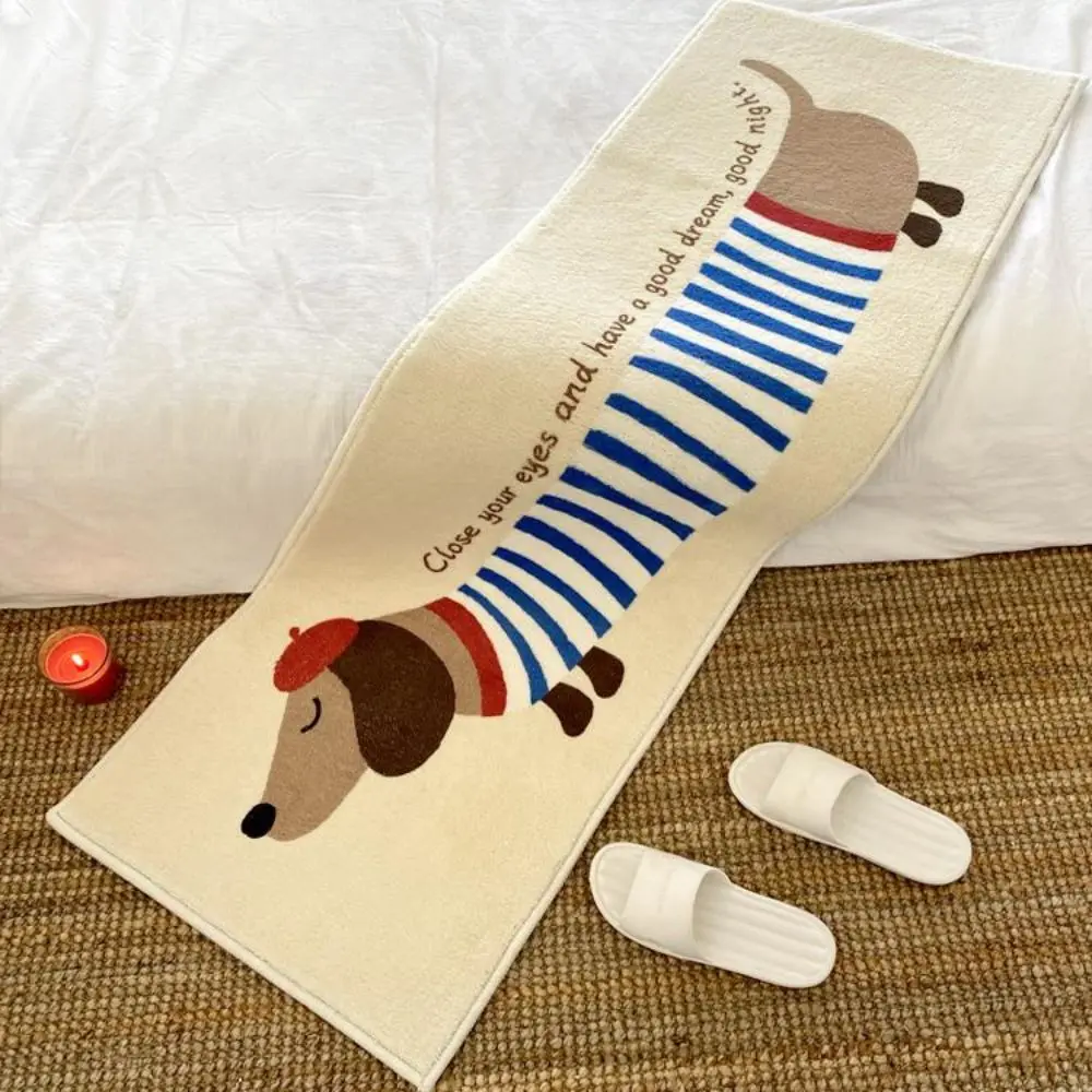 

VIKAMA мультфильм длинный коврик для собаки водостойкий антиобрастающий антистатический входной диван гостиная спальня украшение дома ковер