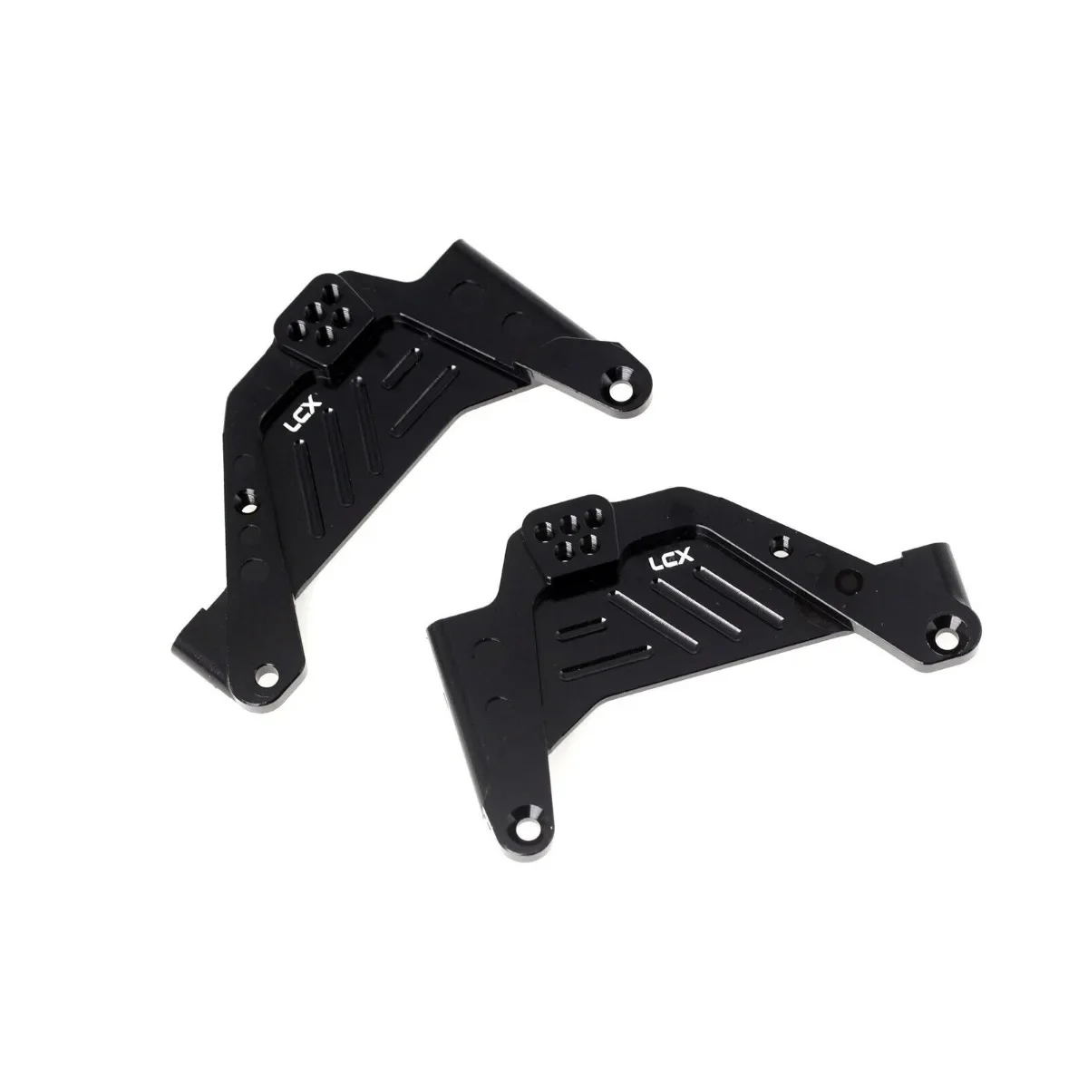 LCX Racing 1/10 RC Crawler CNC Aluminum Front Rear Shock Tower Set Shock Mount for Axial SCX10 III Upgrades Parts Accessories