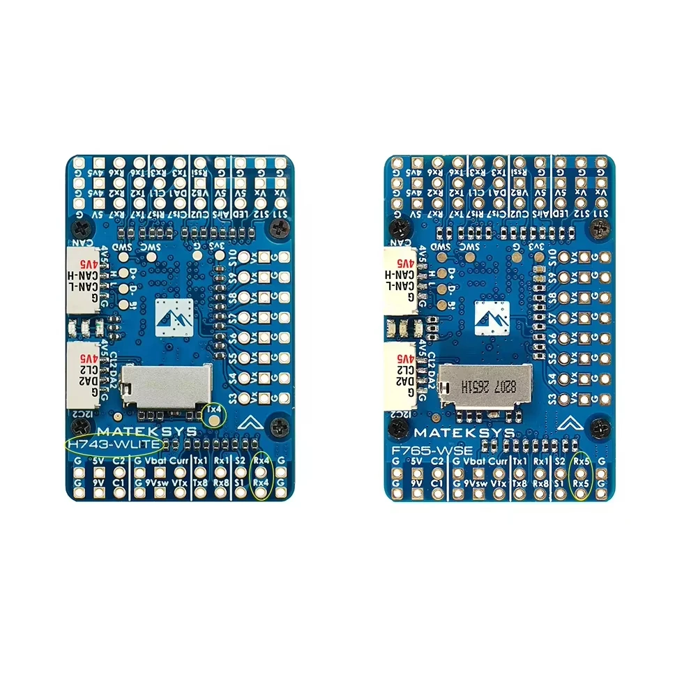 Matek H743-WLITE Flight Controller STM32H743 ICM-42688P DPS310 Baro w/ MicroSD OSD for FPV Drone
