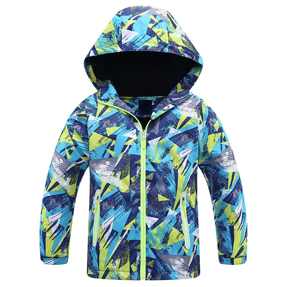 

Girls Jackets Lightweight Waterproof Hooded Raincoats Windbreakers for Kids Children's Softshell Coat Outdoor Sports Outfit