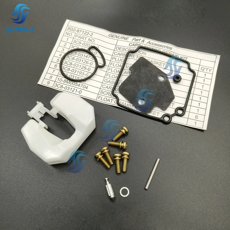 

Высококачественный ремонтный комплект карбюратора 3G2-87122-2/1 для Tohatsu для Nissan M9.9D2 M15D2 M18E2/803826A1 8M0039870 для Mercury