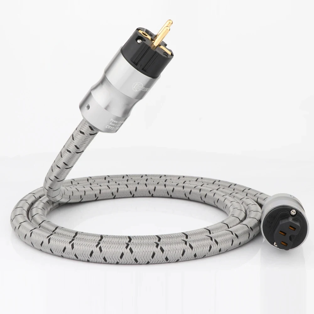 JP KRELL CRYO-156 US/EU C15 AC Power Cord Cable for Hifi Audio CD Amplifier Power Filter