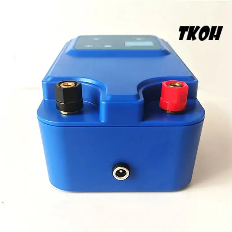 

TKOH-Electronic Fence Energizer Pulse Electronic Fence 10KM 12V For Animals Cattle Sheep Chicken Farm EU-PLUG