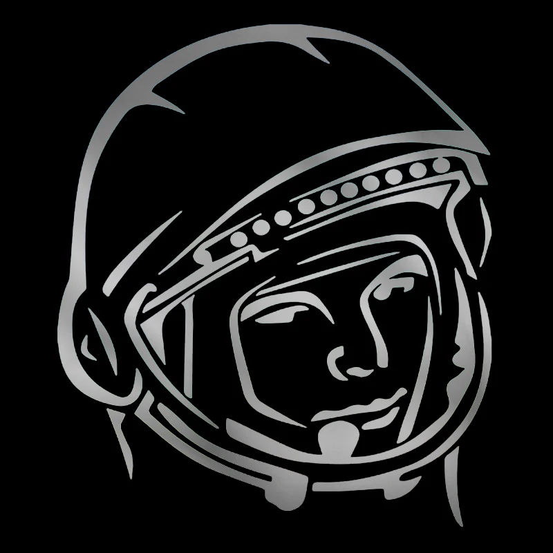 ملصقات السيارات شخصية رائد الفضاء رئيس نمط دراجة نارية PVC اكسسوارات الشارات اكسسوارات السيارات منتجات الملصقات #5