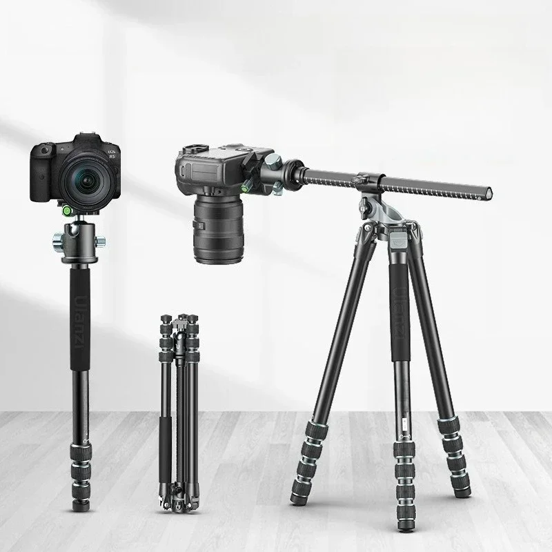 MT-59 Aluminum Alloy Reflective Tripod for Professional Photography SLR Camera Bracket Stable Support with Adjustable Legs