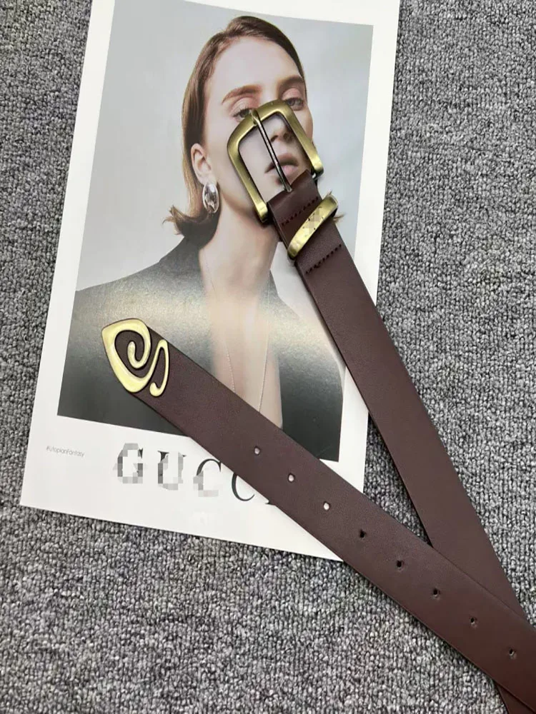 Роскошный брендовый ремень из искусственной кожи для женщин и мужчин, дизайнерский поясной ремень с пряжкой из сплава, женские джинсы, брючное платье, пояс