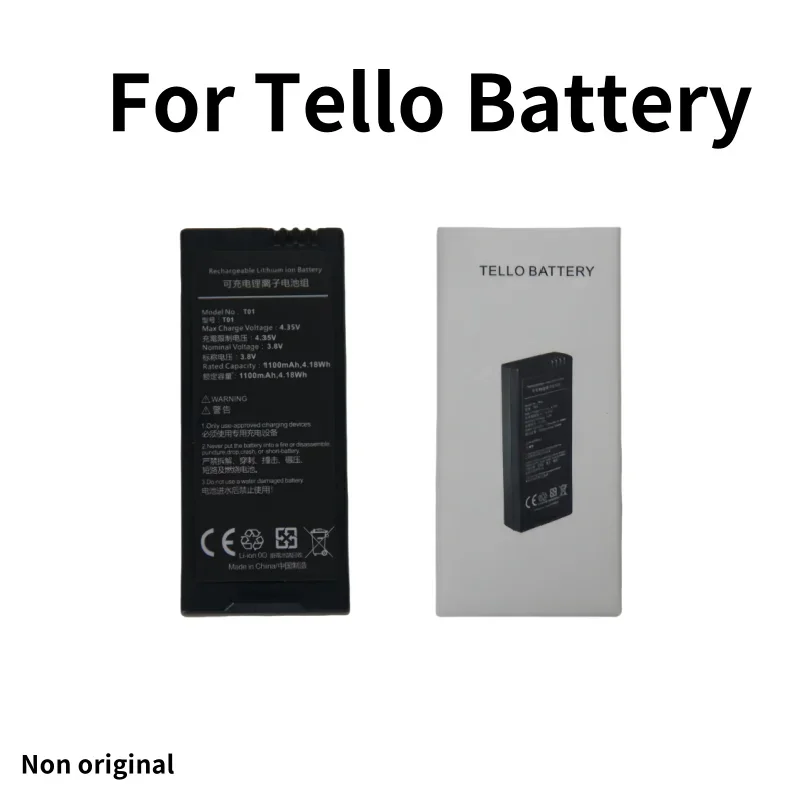 

FOR DJI Tello Battery / Drone Tello3.8v 1100mAh Battery Charger Charging for Dji Hub Tello Flight Battery Accessories