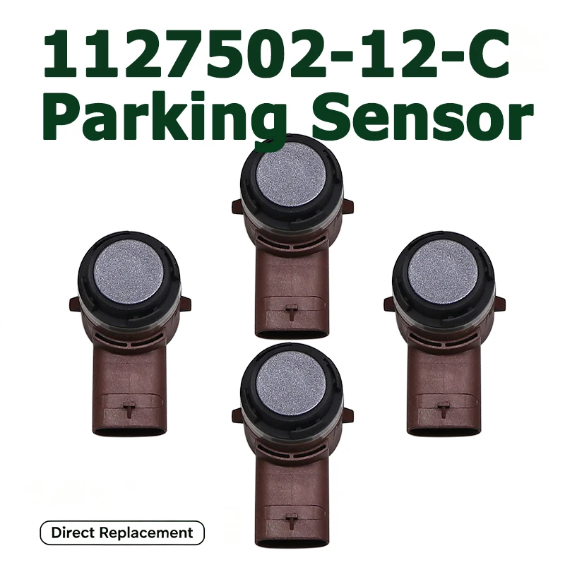 1/4pcs 1127502-12-C PDC Parking Sensor Reverse Backup Assist Radar For Tesla Model 3 S X Y Car Replacement Parts Accessories