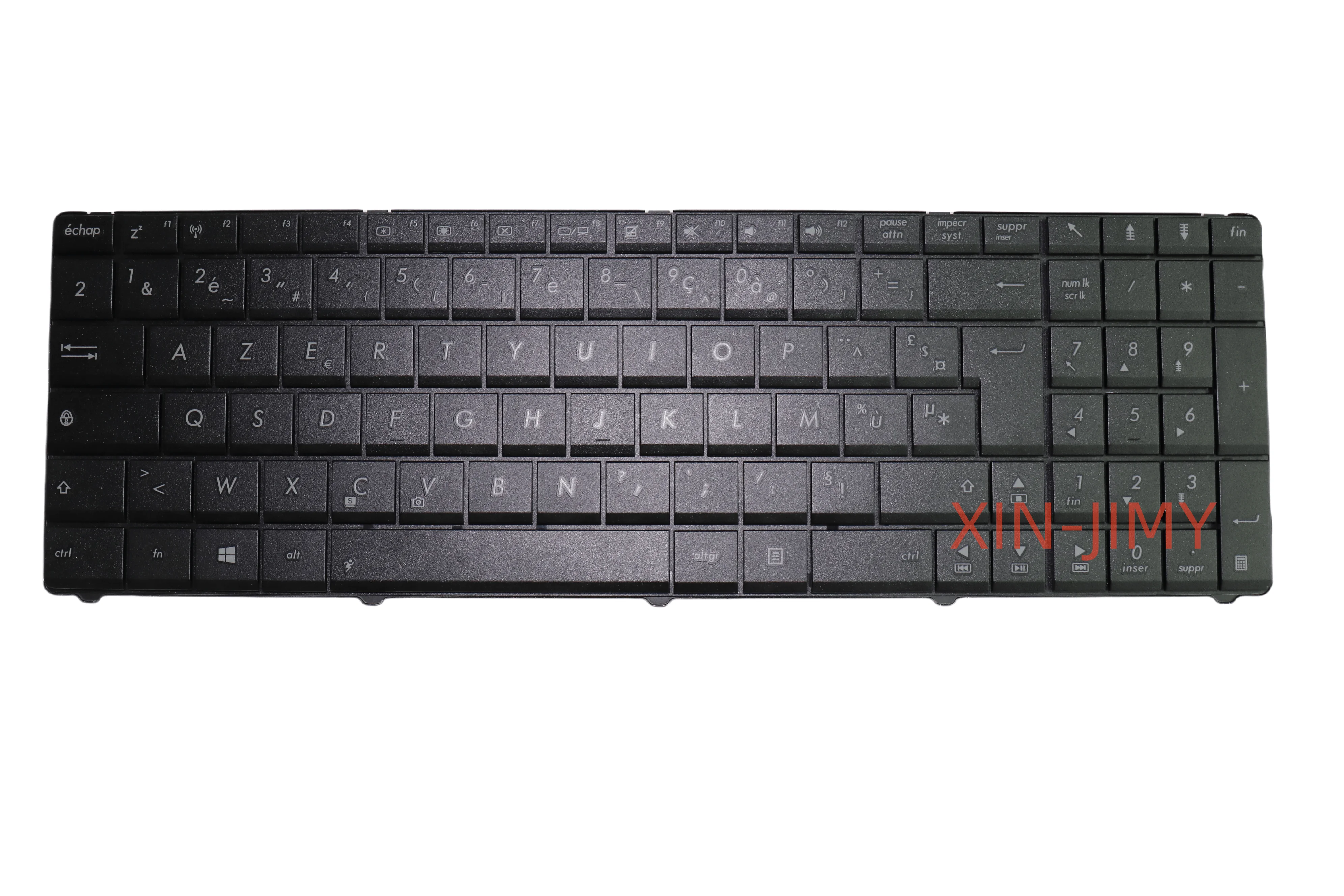 French Laptop Keyboard No-backlit For ASUS X53U X53Z K73SJ K73BR K73BY K73TA K73TK Column