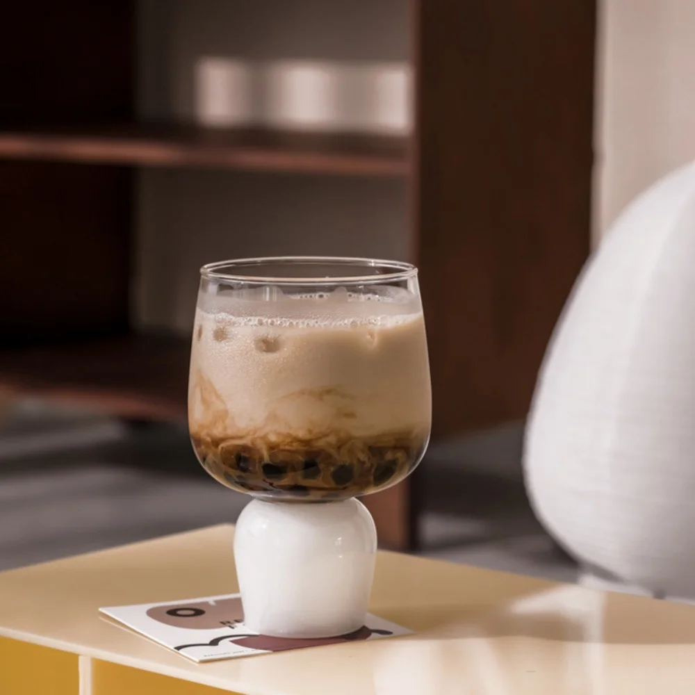 

600ML Funny Drinking Glasses Cocktail Iced Coffee Beer Glass Cup for Water,Soda,Tea,Gift