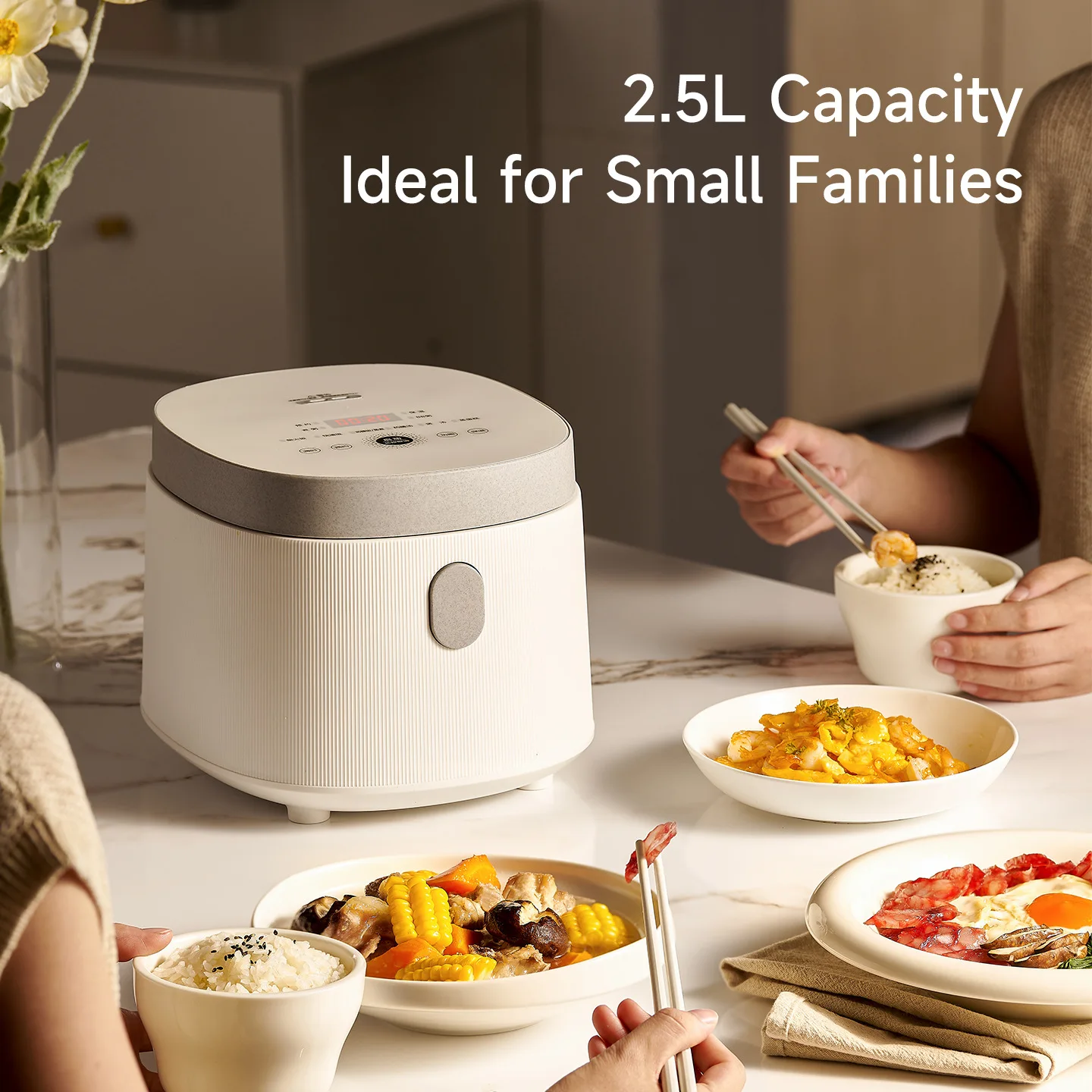household-rice-cooker-for-2-to-3-people-titanium-inner-pot-steam-and-cook-all-in-one-electric-rice-cooker