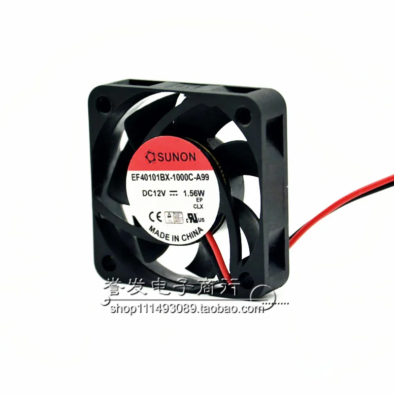 BARU ASLI EF40101BX-1000C-A99 12V 1.56W 4010 40x40x10mm KIPAS PENDINGIN RADIATOR