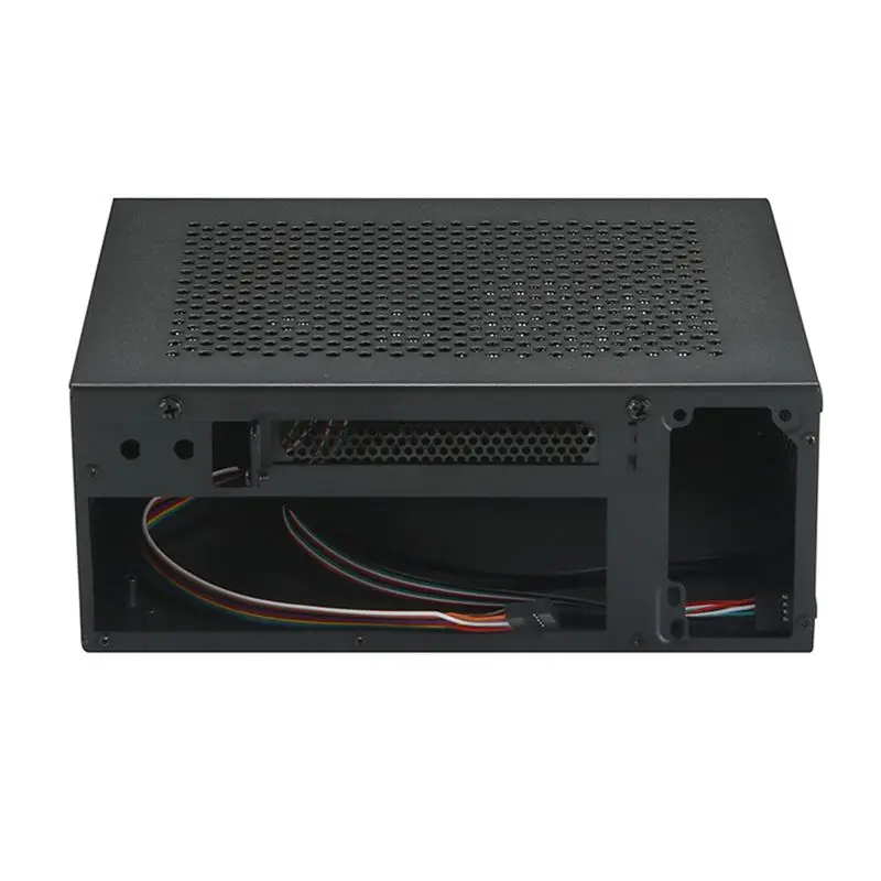 AED7-A09 HTPC Computer Case Mini ITX Gaming PC Chassis Desktop Chassis USB3.0 Type-C Computer Case Home Computer Case