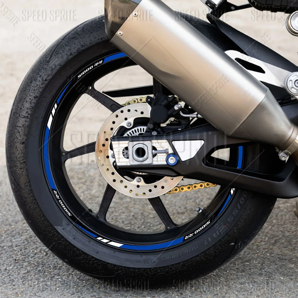 Motorcycle Wheel Stickers Reflective Rim Stripe Decals Hub Accessories Waterproof For S 1000RR S 1000 RR s1000rr 2025 2024