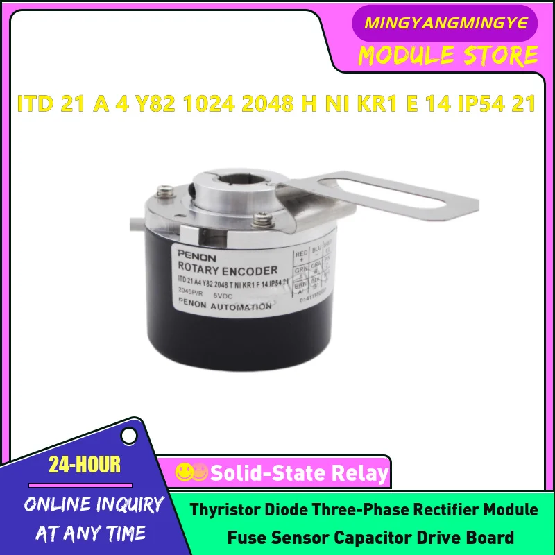 ITD 21 A 4 Y82 1024 2048 H NI KR1 E 14 IP54 21 Encoder Brand New Original In stock