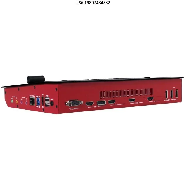 HDMI Input CE/FCC/ROHS Video Splitters Converters 12 4K UHD All-in-One Console Metal Aluminum Alloy Video Switcher 4 for
