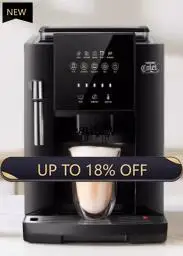 

FF Touch screen fully automatic integrated household steam milk foam American Italian freshly ground small coffee machine