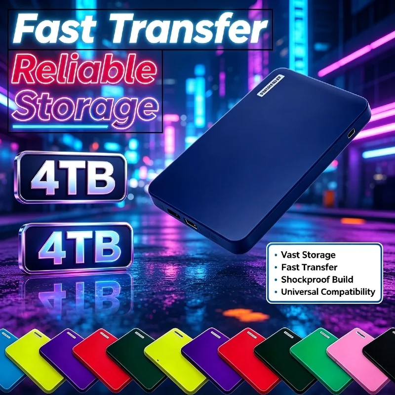 Canvio Ready A3 2.5 Inch Portable External Hard Drive USB 3.0 1TB/2TB/4TB Compatible For Laptop Mac Android