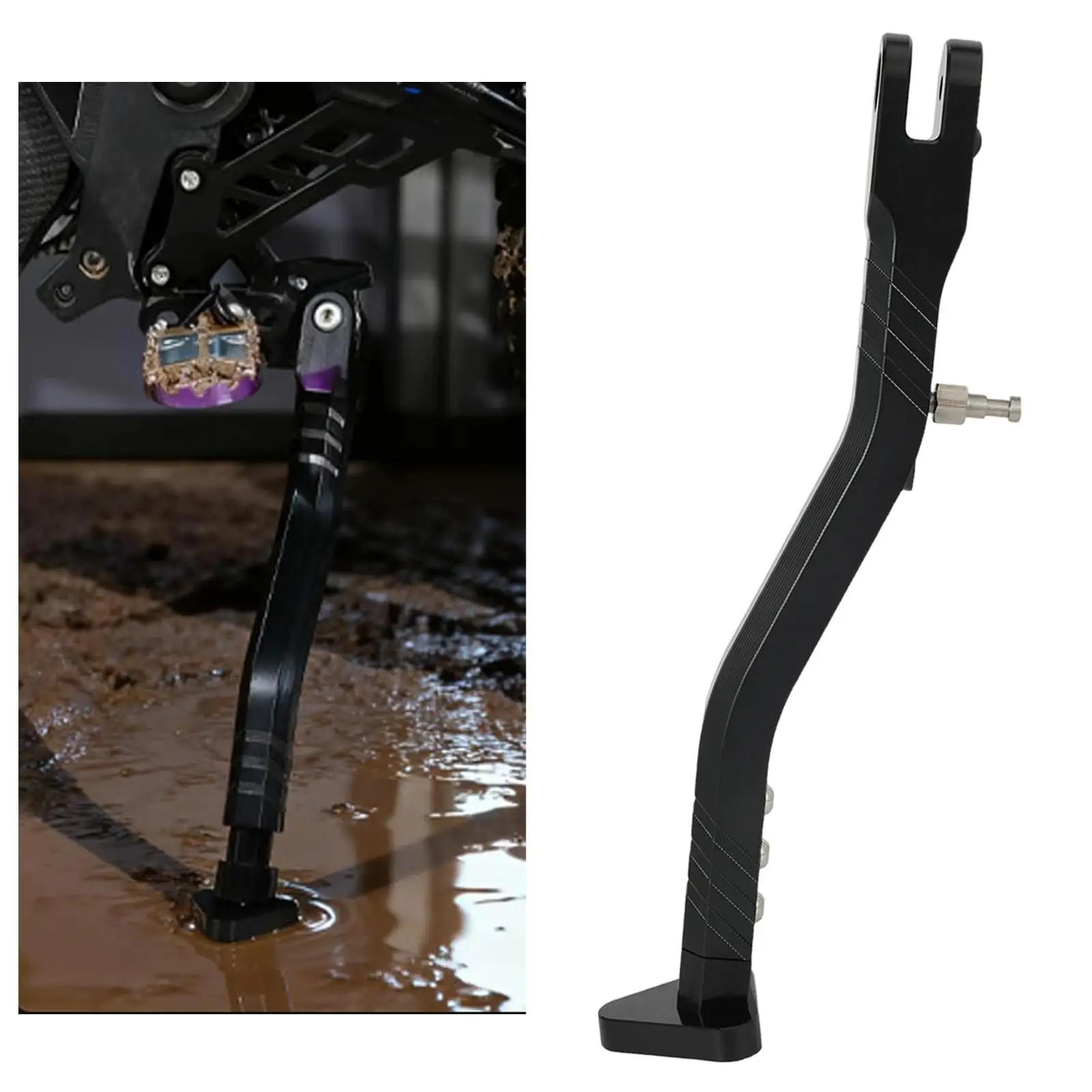 

Motorcycle Accessory Adjustable Aluminum Side Stand Parking Support for Talaria MX3 MX4 MX5 Off Road