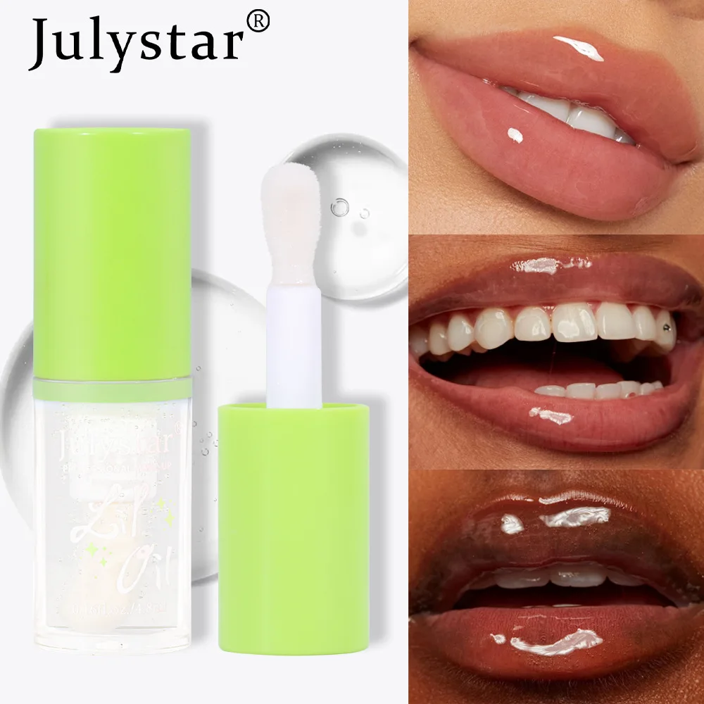 Julystar 6 Kleur Zachte Buis Lip Glazuur Lipgloss Hydraterende Lippenbalsem Transparante Kleur Lip Verhelderende Vrouwen Cosmetica