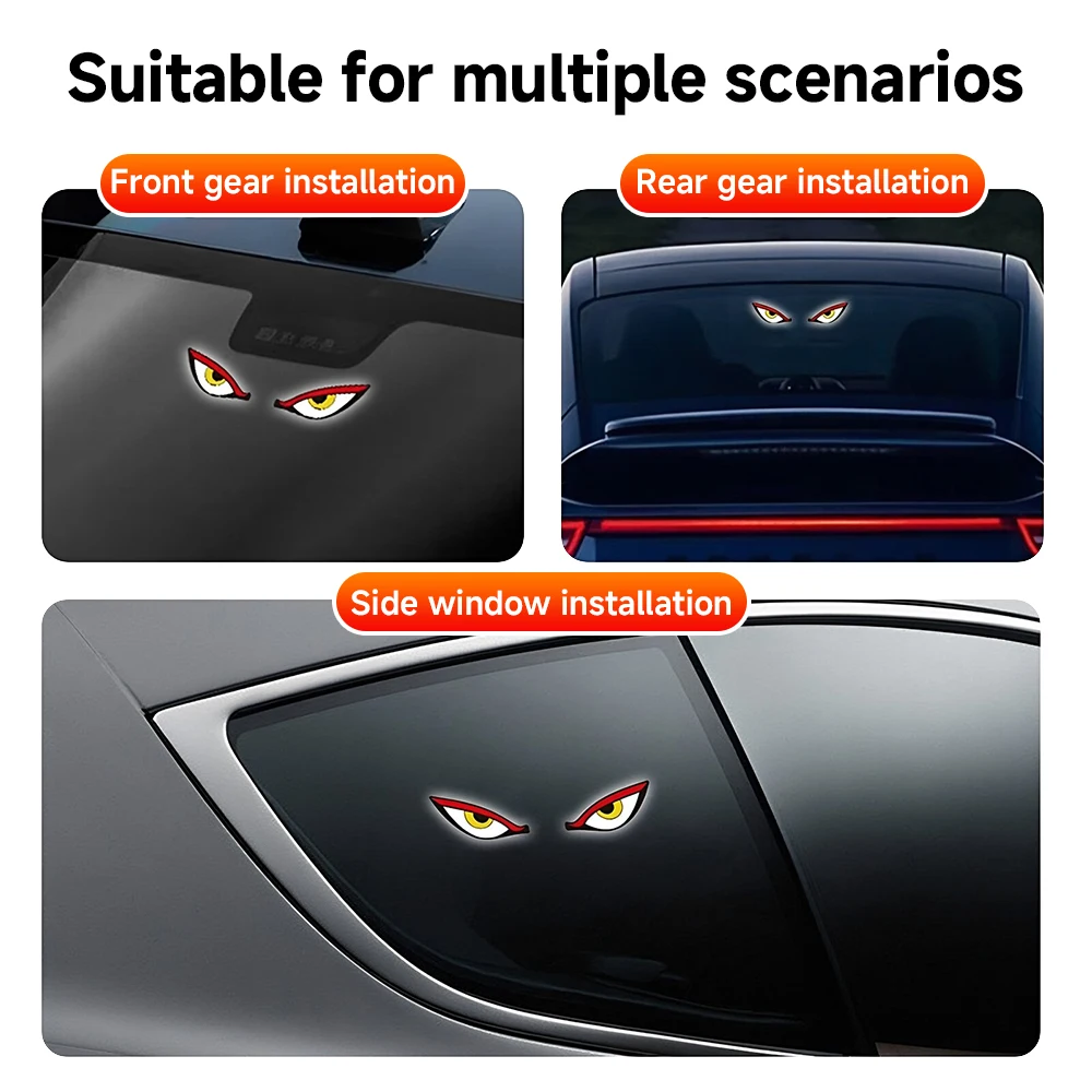 Universal Car Rear Window Sola - đánh giá và giá Car Accessories Evil Eye