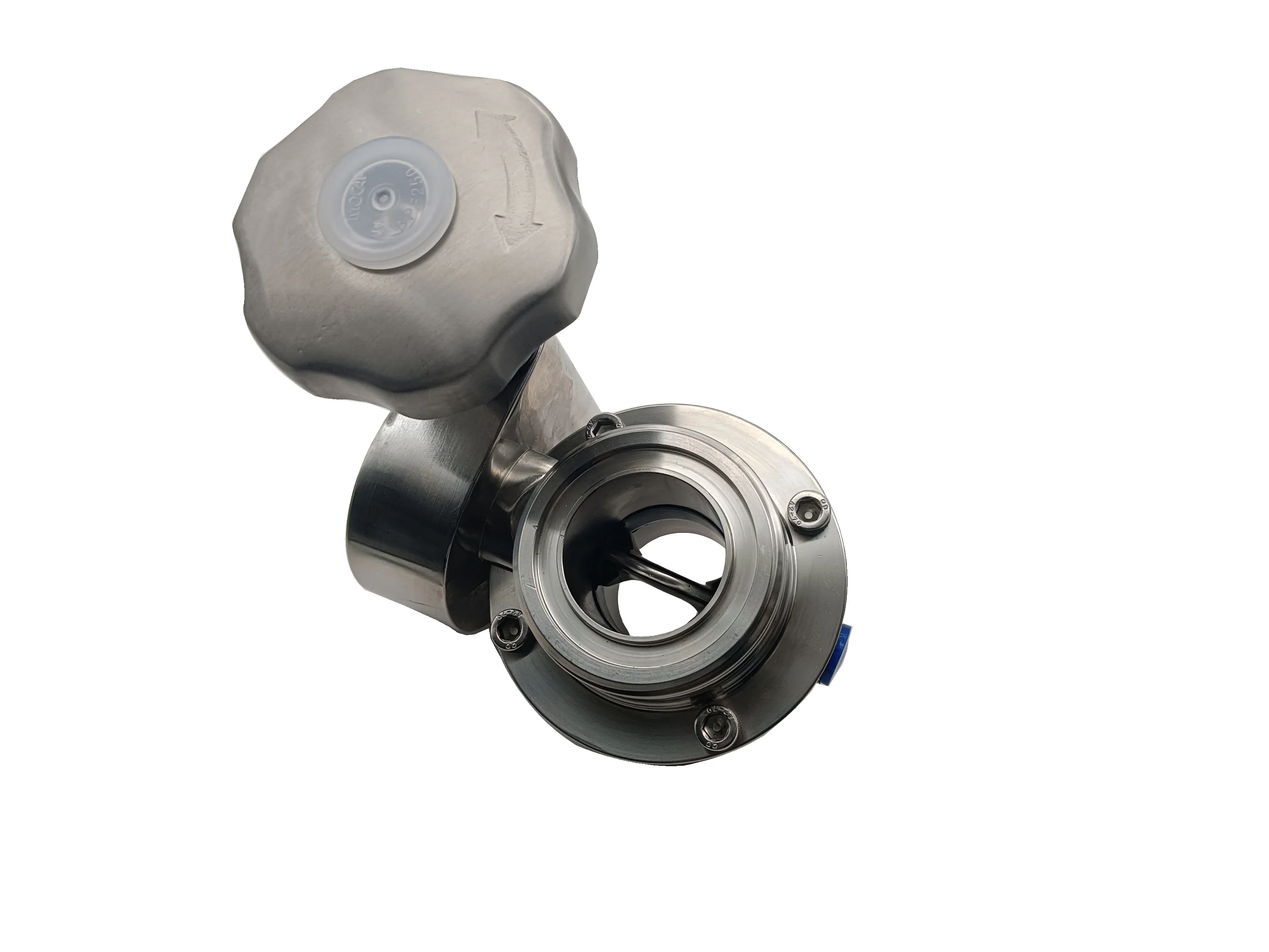 New Arrivals 1/2 Inch DN15 Cost-Effective Attractive Price New Type Stainless Steel Manual Wheel Operated Butterfly Valve