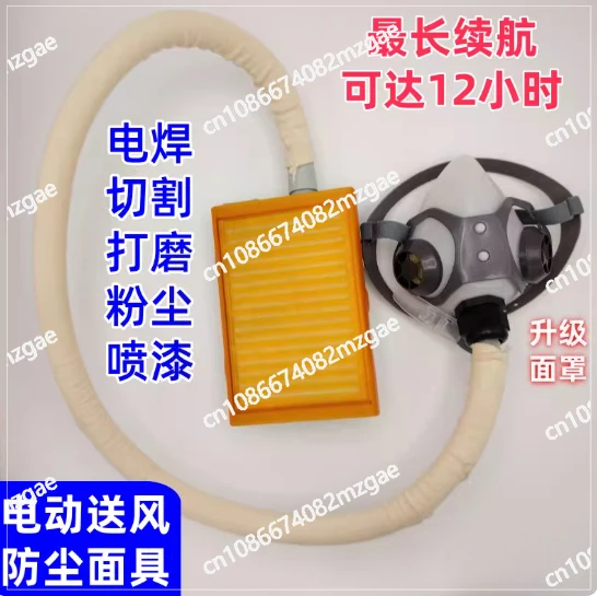 

Electric Supplied Air Respirator, Welding Dustproof Filter Mask, Automatic Air Supply for Polishing & Spray Painting
