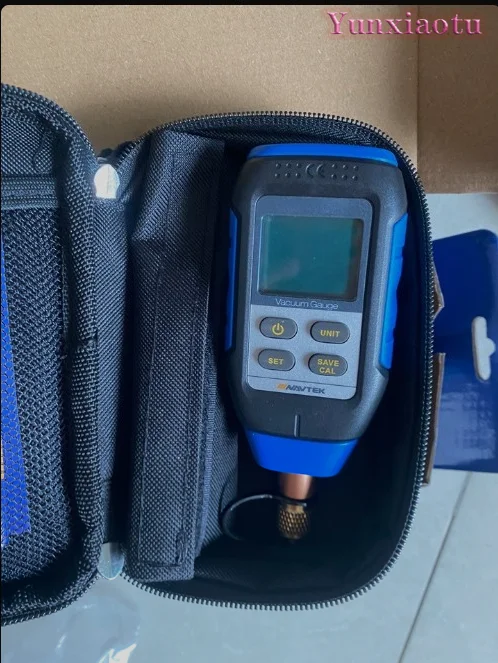 VMV-1 Digital Vacuum Gauge, Absolute Pressure Gauge Digital Electronic High Precision Pressure Gauge Digital Vacuum Gauge