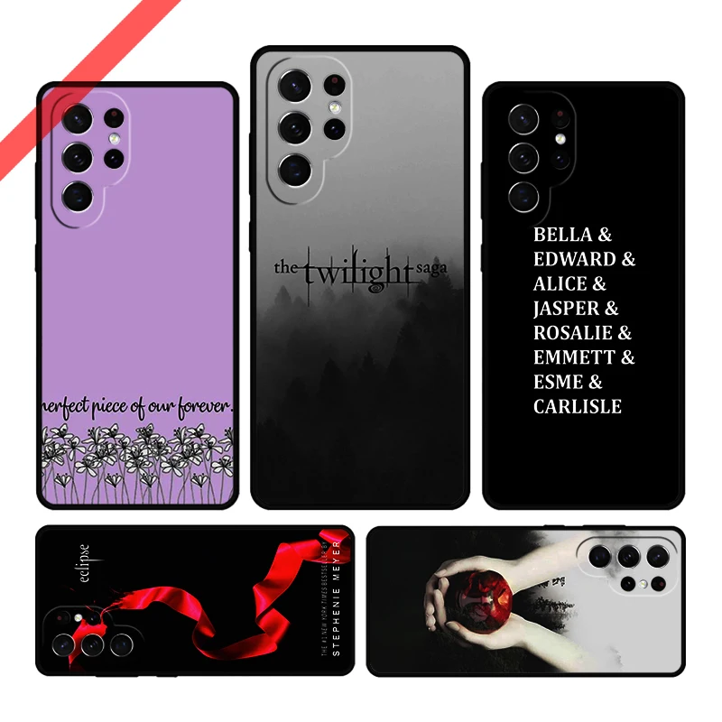 The Twilight Saga Eclipse Phone Case For Samsung Galaxy S20 FE S21 S10 S23 Plus S24 S22 Ultra Note20 Note10 S9 S8 Cover