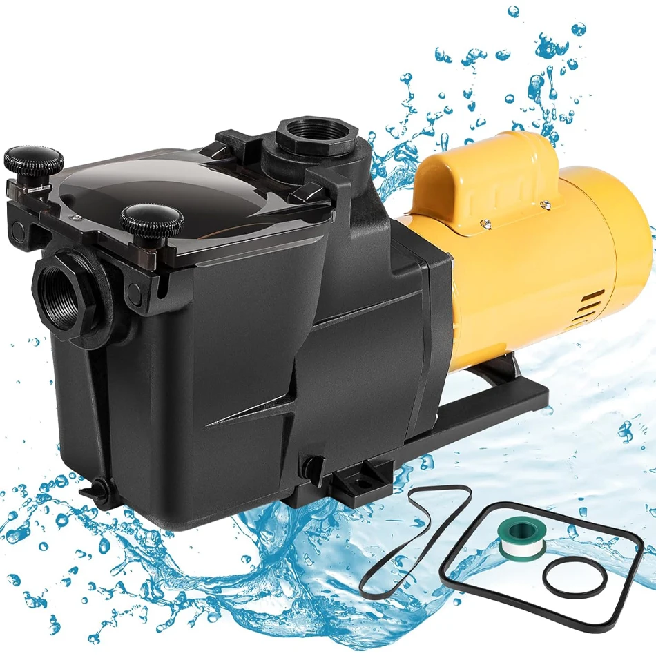 TM W3SP2607X10 Super Pump Pool Pump 1 HP 115/230 V Single Speed Replacement for Hayward SP2607X10 Super Pump for In-Ground Pool