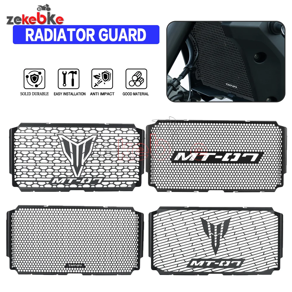 

CNC Aluminum MT07 Y-AMT Radiator Grille Guard Cover Protector For Yamaha MT-07/MT07 Y-AMT 2025-2026-2027 Motorcycle Accessories