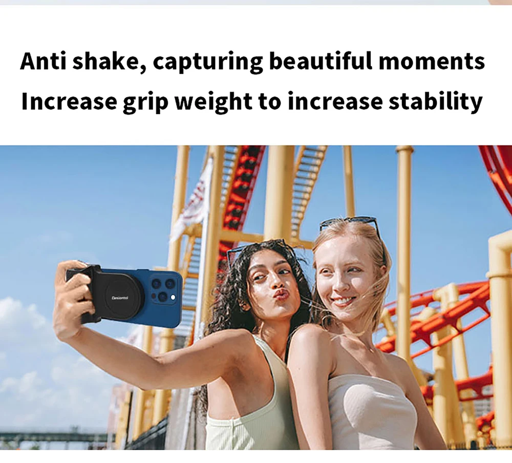 Alça de câmera magnética suporte de foto inteligente bluetooth telefone móvel anti-shake dispositivo selfie desktop carregamento sem fio suporte do telefone