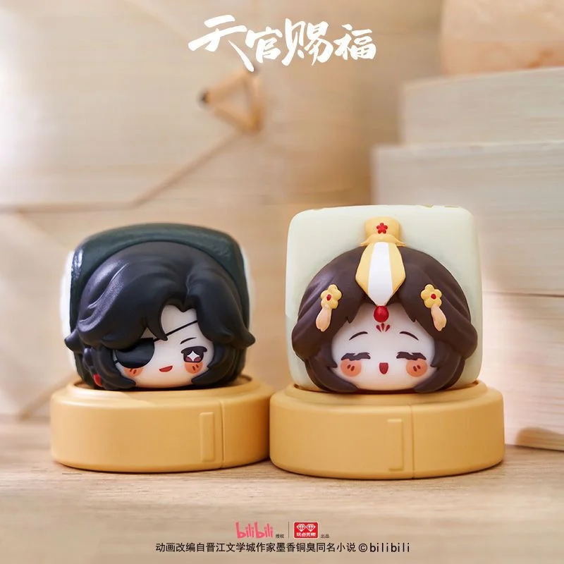 Heaven Official's Blessing Blind Box Xie Lian Hua Cheng Bedding And Folding Mysterious Surprise Box Min Figure Guess Bags Toys