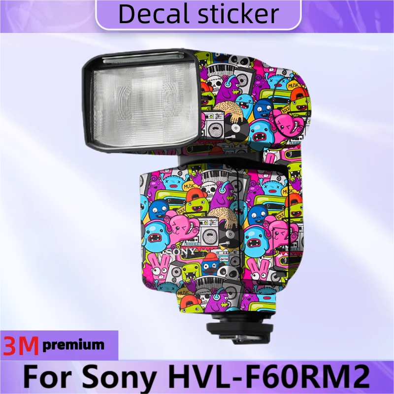 For Sony HVL-F60RM2  Body Sticker Protective Skin DecalVinyl Wrap Film Anti-Scratch Protector Coat