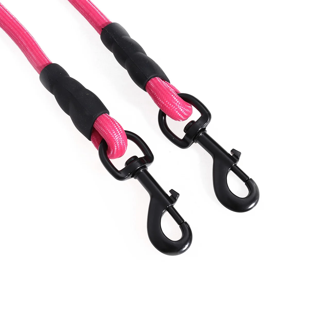 

Double Dog Leash Heavy Duty Durable Walking Lead Comfort Grip Lightweight Weather Resistant For Daily Jogging Hiking Training