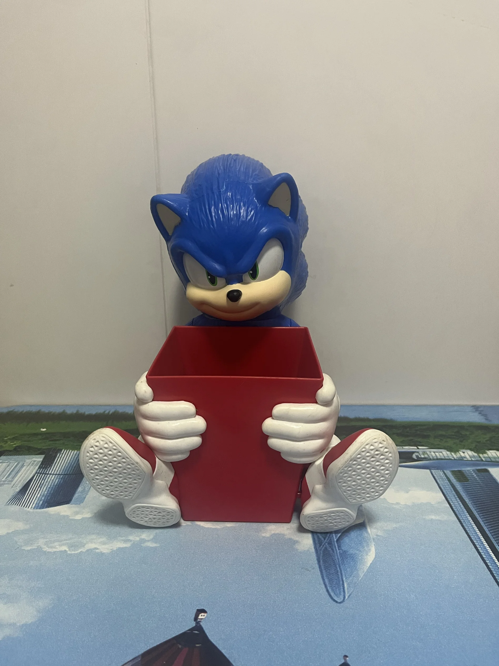 

Большая коробка для хранения коллекционных моделей игрушек, подарок на день рождения, Sega Sound Speed Little Boy