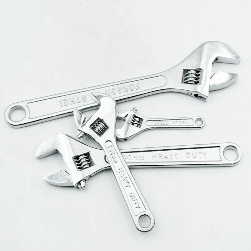 100mm 150mm 200mm 250mm 300mm 350mm Spanner Wrench Adjustable 4 Inch 6 Inch 8 Inch 10 Inch 12 Inch 15 Inch