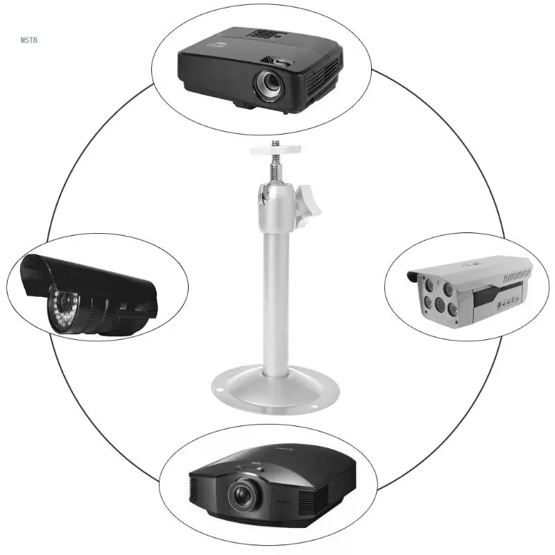 Suporte ajustável multifuncional do projetor teto suporte montagem na parede para lcd dropship