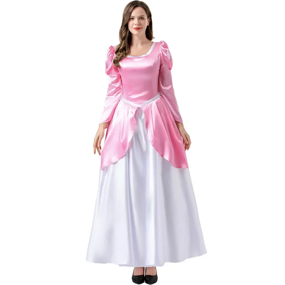 Halloween Princess Cinderella Cosplay Costume Party Evil Step Sister Fancy Ball Gown Princess Costume Disguise Dress