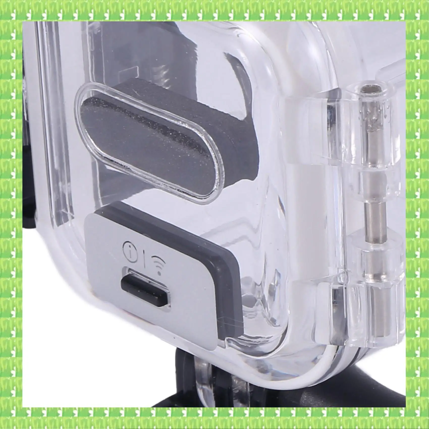 

2 Pieces Standard 1/4 To 3/8 Inch Metal Male Converter Threaded Screw With 45M Waterproof Housing Case For Gopro Hero 5