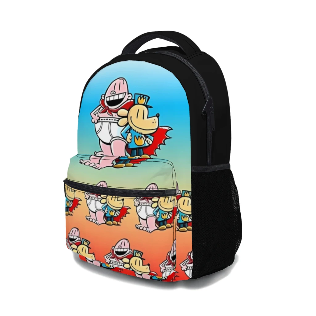 Dog Guy and Cat Child - Supa Buddies Versatile Backpack Large Capacity Waterproof Backpack Washable Computer Bag Unisex