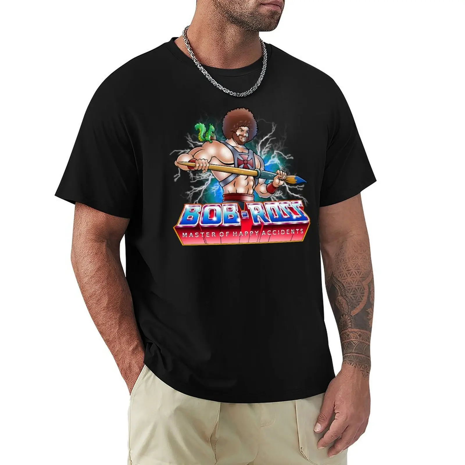 Master of Happy Accidents T-Shirt t shirts for man cotton T-Shirt