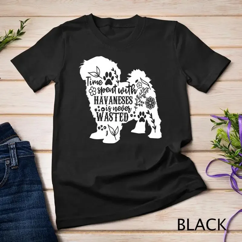 Camiseta unisex Time Spent With Havanese