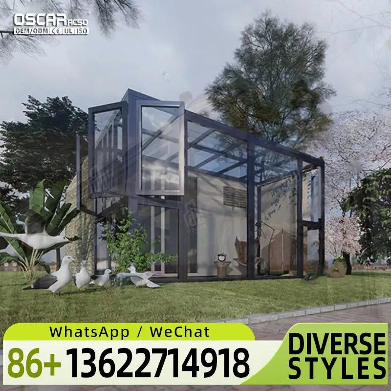 

Modern New Aluminum Tempered Glass Sun House for Residential Use in Sunroom Scenarios sunroom