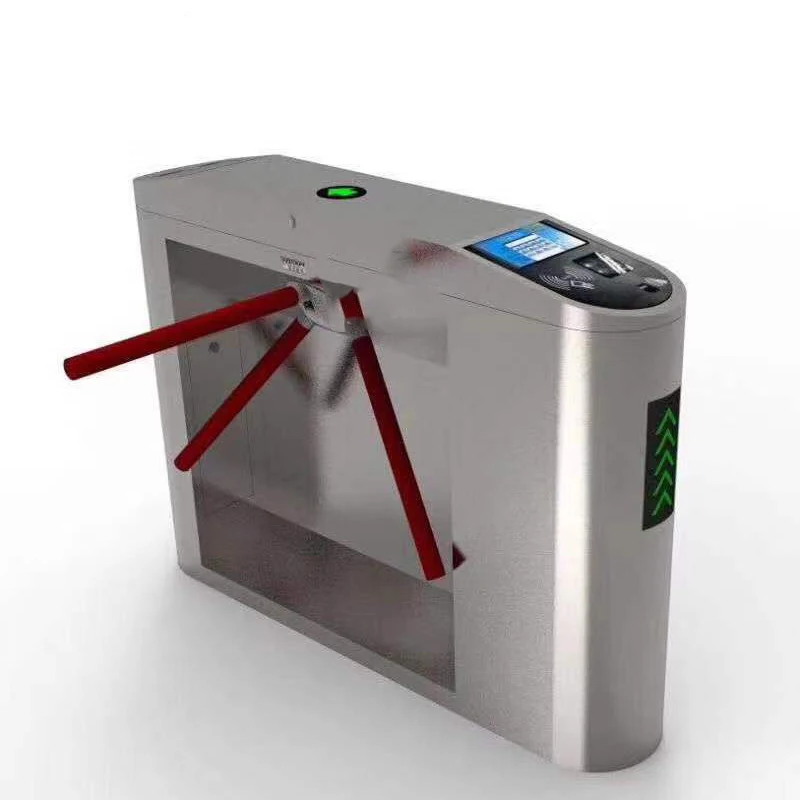 with Rotating Barrier Movement Function of Access Control Fixed Arm Tripod Turnstile