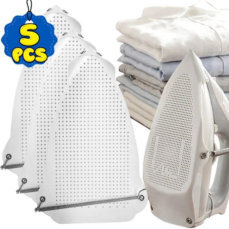 Ironing Shoe Covers Protective Ironing Pressing Pads Anti-Scorching Base Electric Iron Sole Plate Breathable Iron Shoe Protector