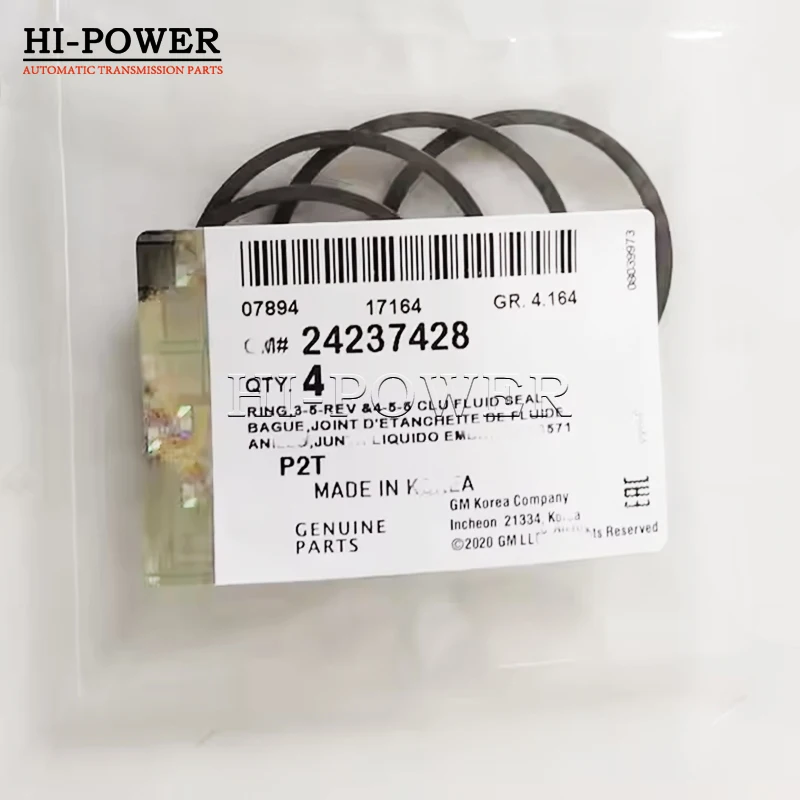 

6T30E 6T40E Transmission Oil Ring 24237428 For Buick Opel Chevolet Saab Car Accessories Gearbox Parts 6T30 6T40